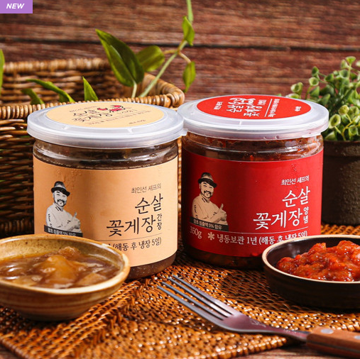  꽃게살 간장게장,양념게장