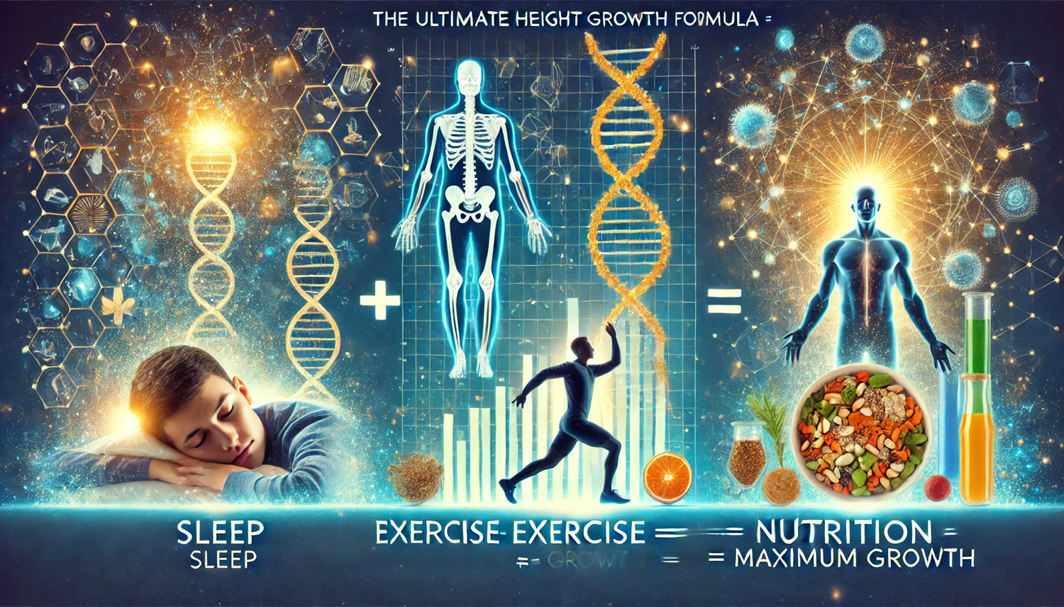 수면 + 운동 + 영양 = 키 폭발! 최상의 조합 공개