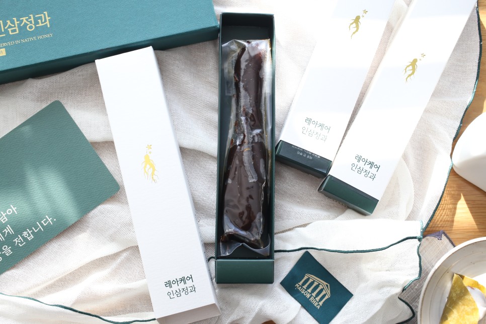 고급스러운 명절선물 상견례선물 메종레아 인삼정과 18