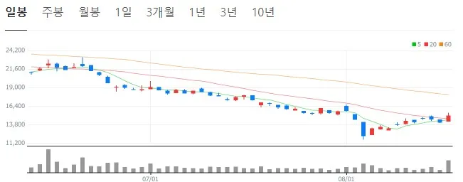 제주반도체-일봉