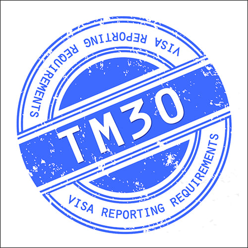 TM30 스탬프 모양