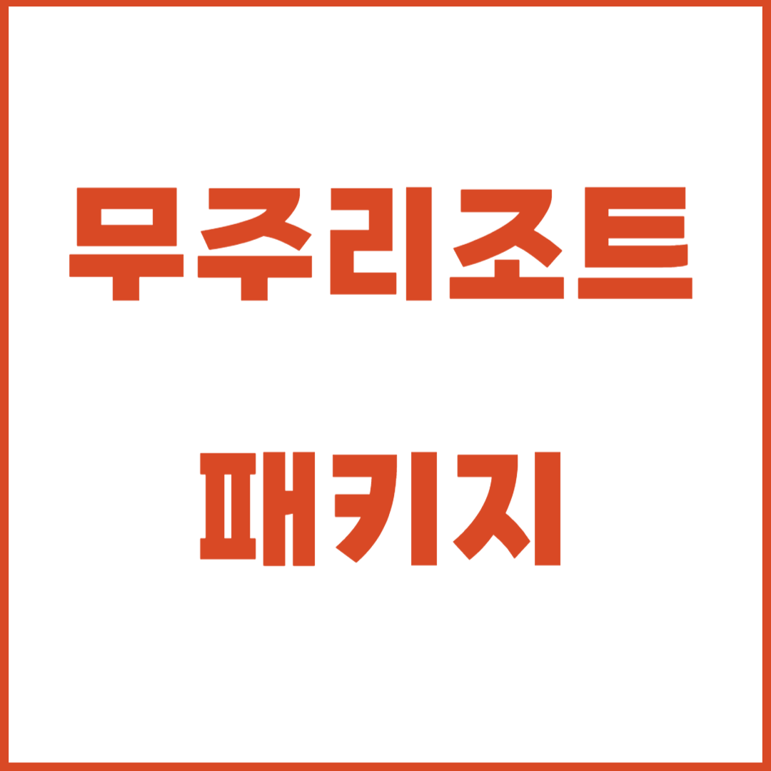 무주리조트 스키장 패키지