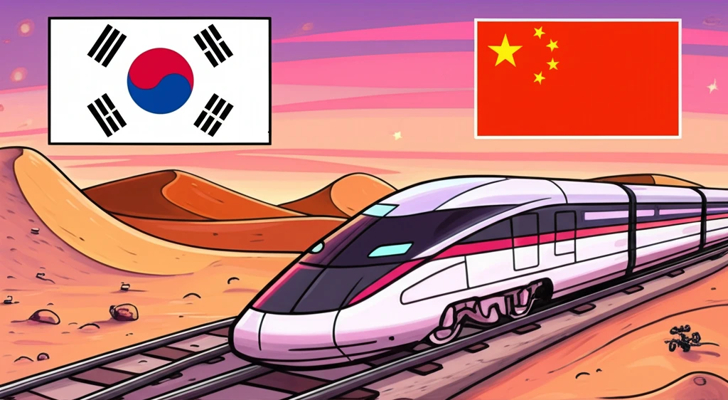 두근두근! 19조 UAE 고속철, K