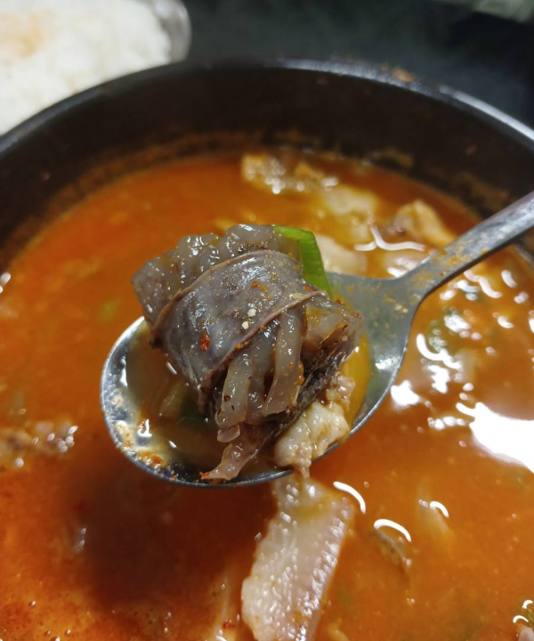 순대국 당면순대