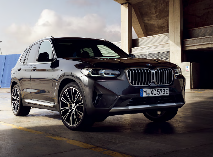 BMW X3 전면 디자인