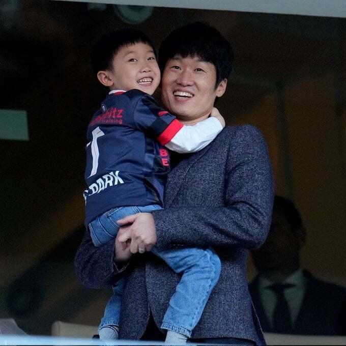  최초 공개된 박지성 아들의 모습!