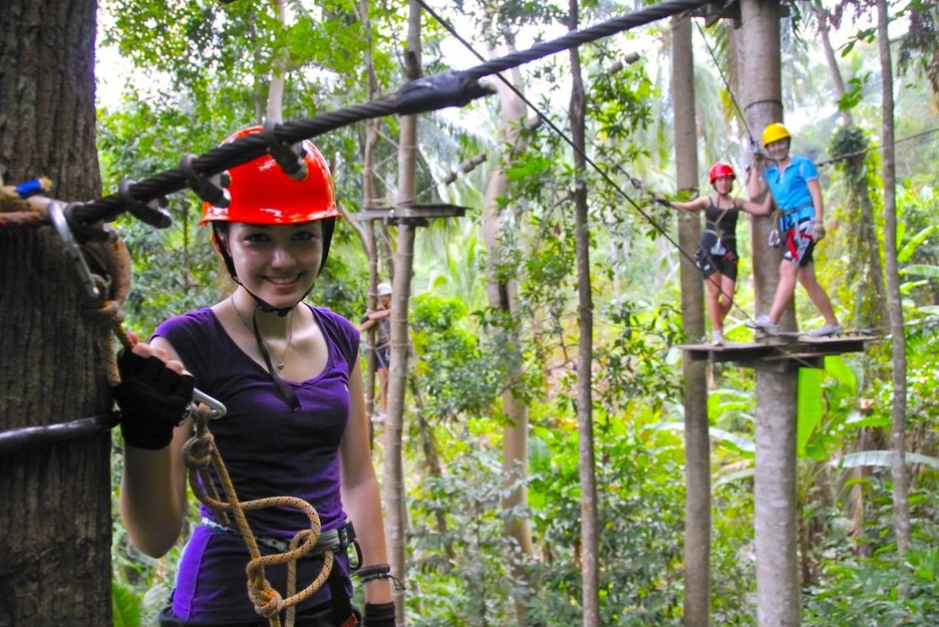  후아힌여행// 후아힌 액티비티여행코스 짚라인 후아힌의 트리 탑 어드벤처 파크(Tree Top Adventure Park)