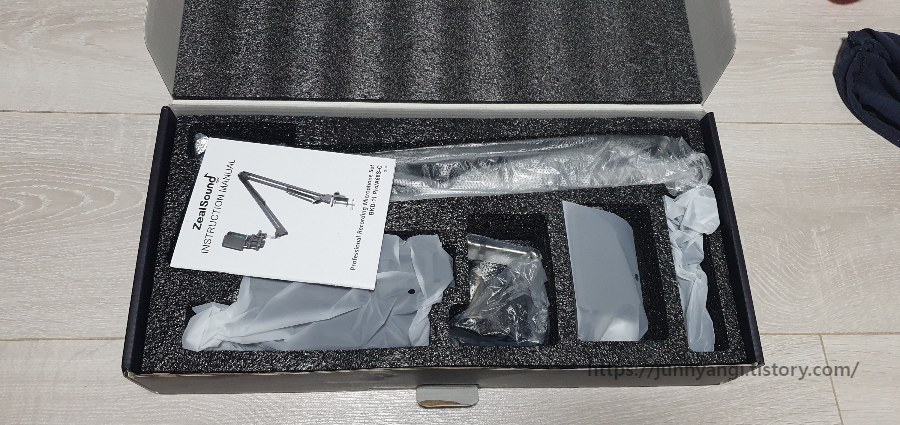 내돈내산 ZealSound A68S Professional Recording Microphone Set, 알리 익스프레스 USB 마이크 개봉기 및 녹음 품질 확인 - 2. 내부 포장 상태 내돈내산 ZealSound A68S Professional Recording Microphone Set, 알리 익스프레스 USB 마이크 개봉기 및 녹음 품질 확인 - 2. 내부 포장 상태