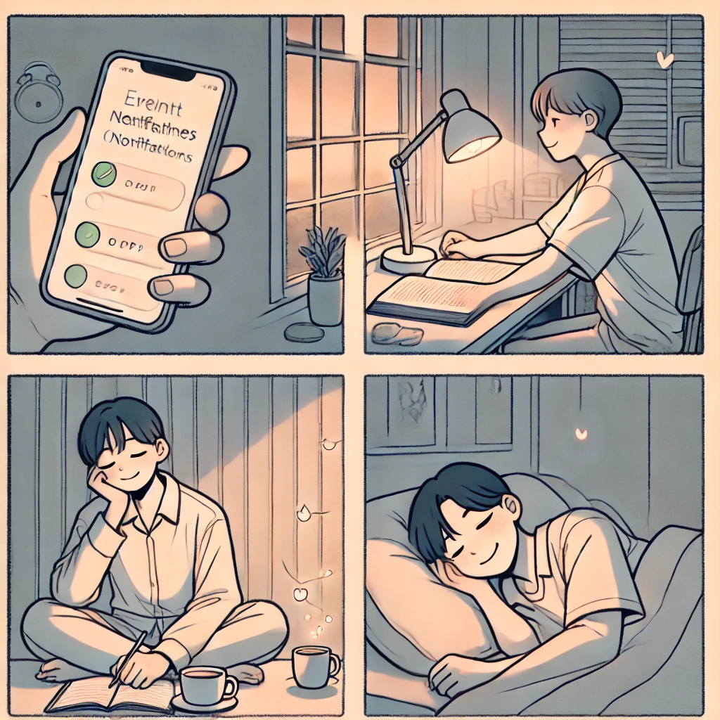 하루를 정리하는 저녁 루틴의 힘
