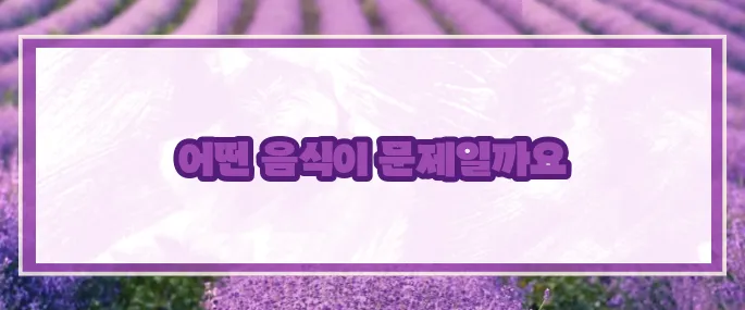 통풍에 해로운 10가지 음식 (+주의리스트)