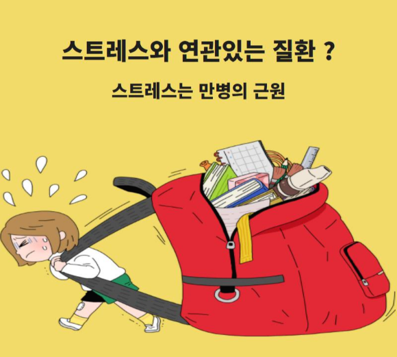  스트레스와 연관있는 질환?