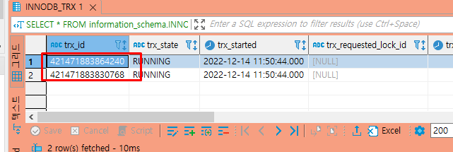 Mariadb] Lock Wait Timeout Exceeded; Try Restarting Transaction 해결