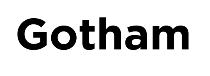  Gotham 폰트 24종 다운로드하기