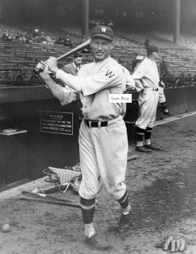 불운과 악몽을 이겨낸 야구선수, 샘 라이스(출처: 나무위키)