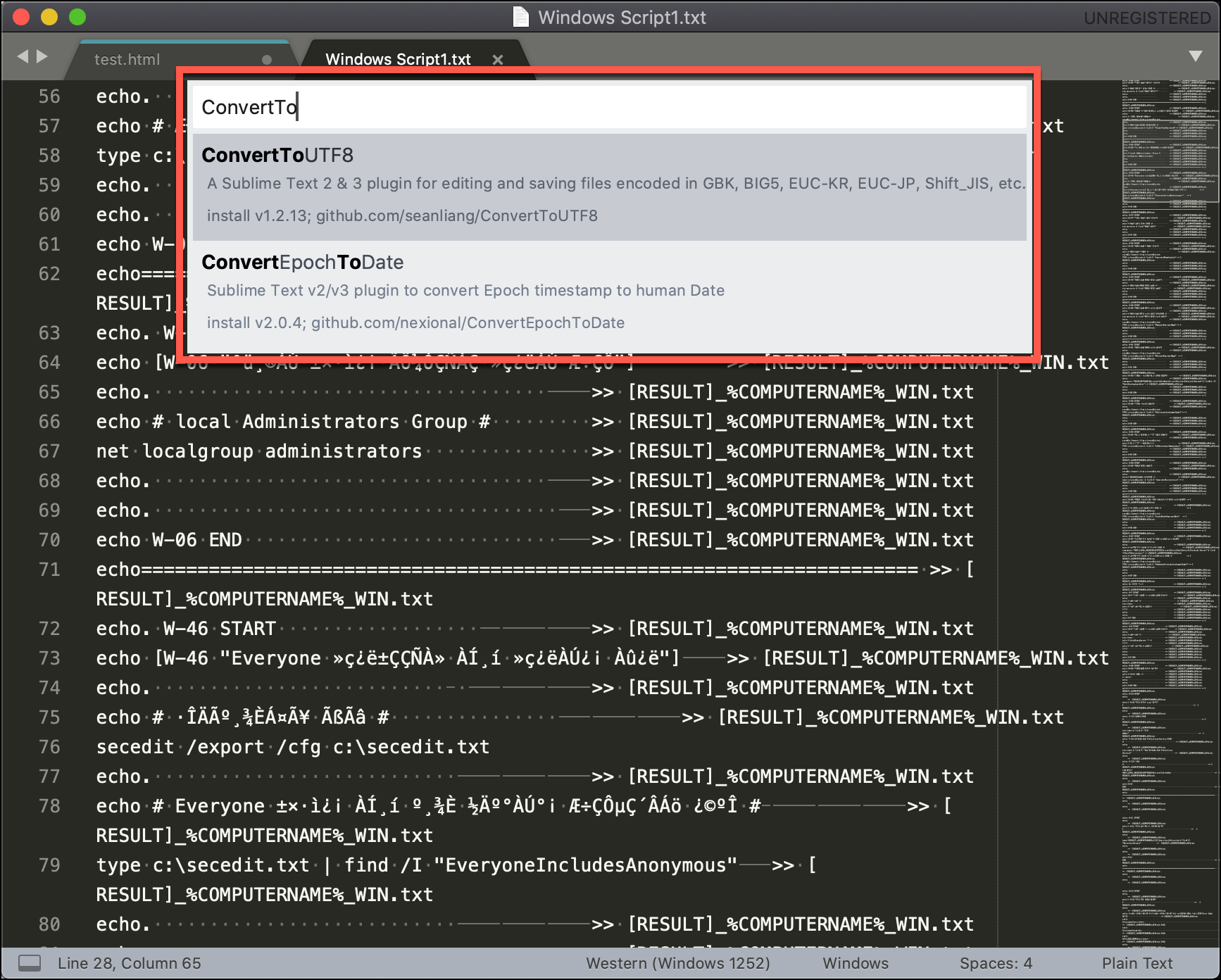  Sublime Text3 한글 깨지는 현상 해결 방법 - 자음모음 분리 현상 해결