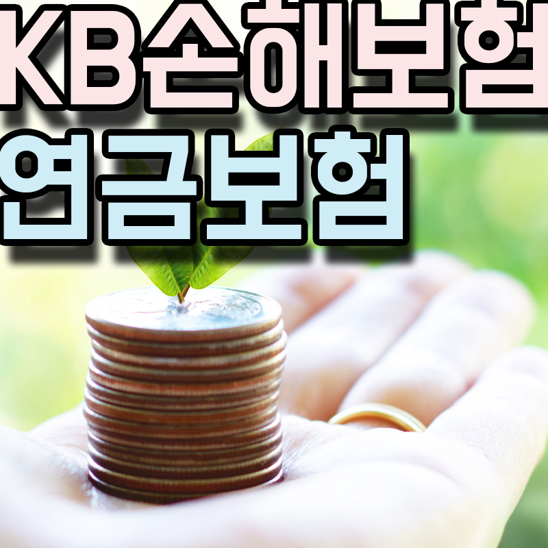  KB손해보험 KB멀티플러스연금보험 정보 알아보기