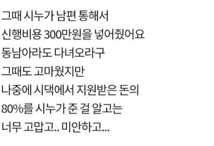 맘카페에서 현재 난리난 시누이 4