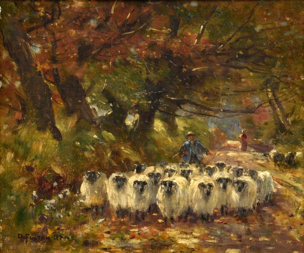 데이비드 풀턴(David Fulton), 스코틀랜드, 화가, 1848-1930
