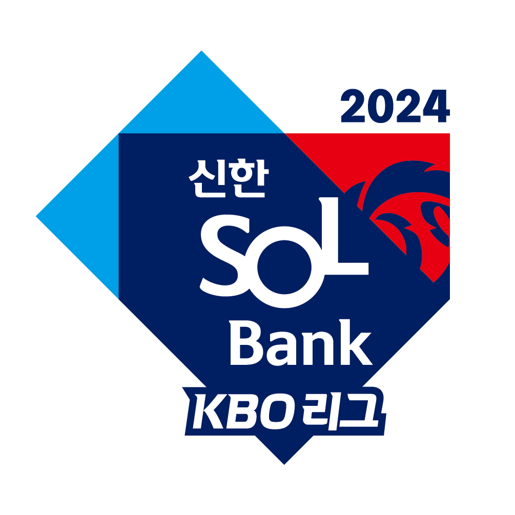 KBO 리그 엠블럼 프로 야구 새시즌 타이틀 신한 SOL 뱅크 BANK 한국프로야구연맹 2024