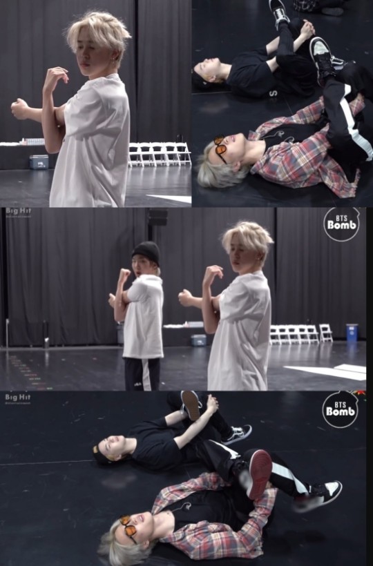  방탄소년단 지민, 스트레칭 할 때도 빛나는 청초함