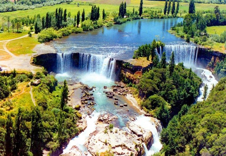  남미 칠레 여행 근교 추천 멋진 호수 Salto del laja