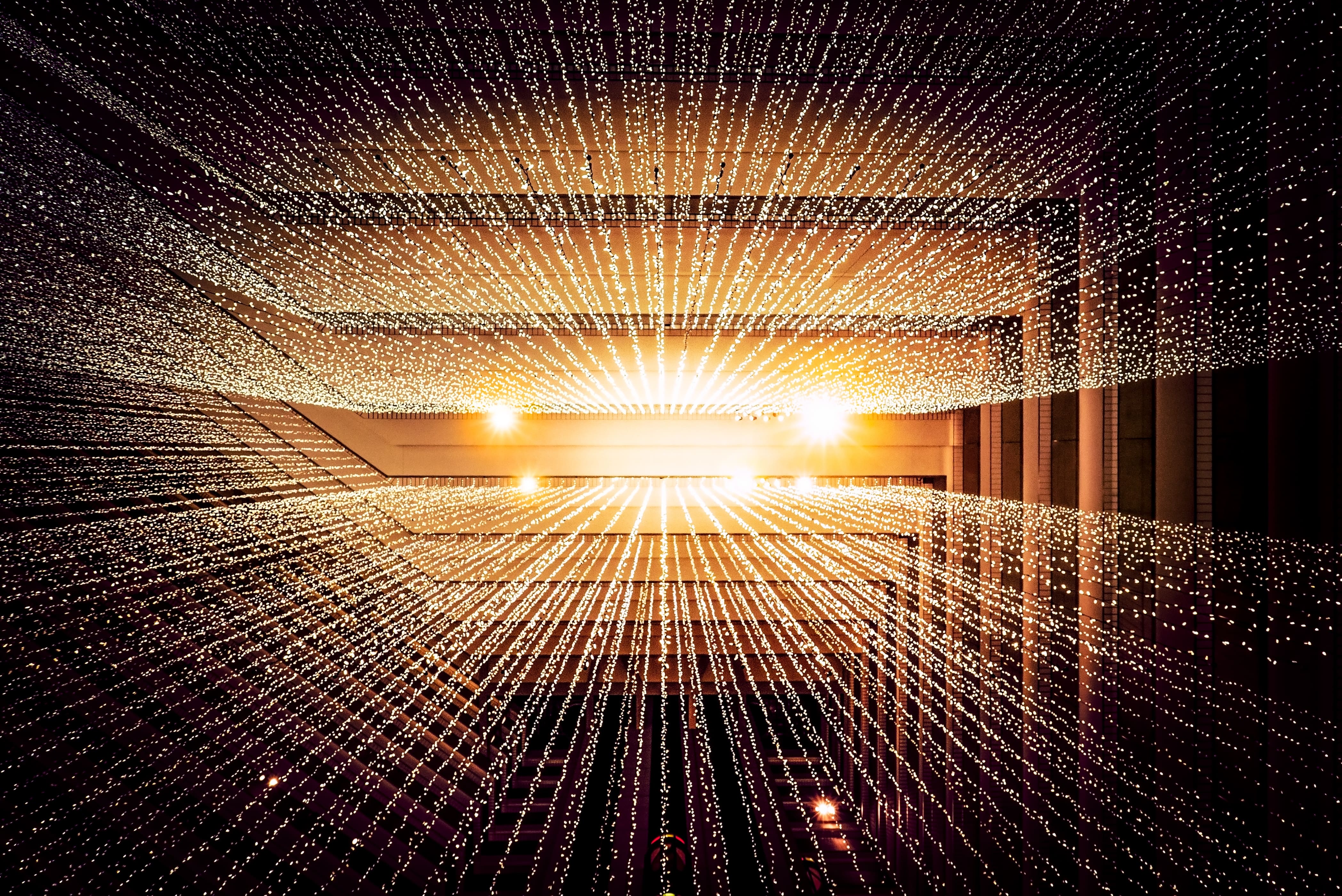 a world connected by light