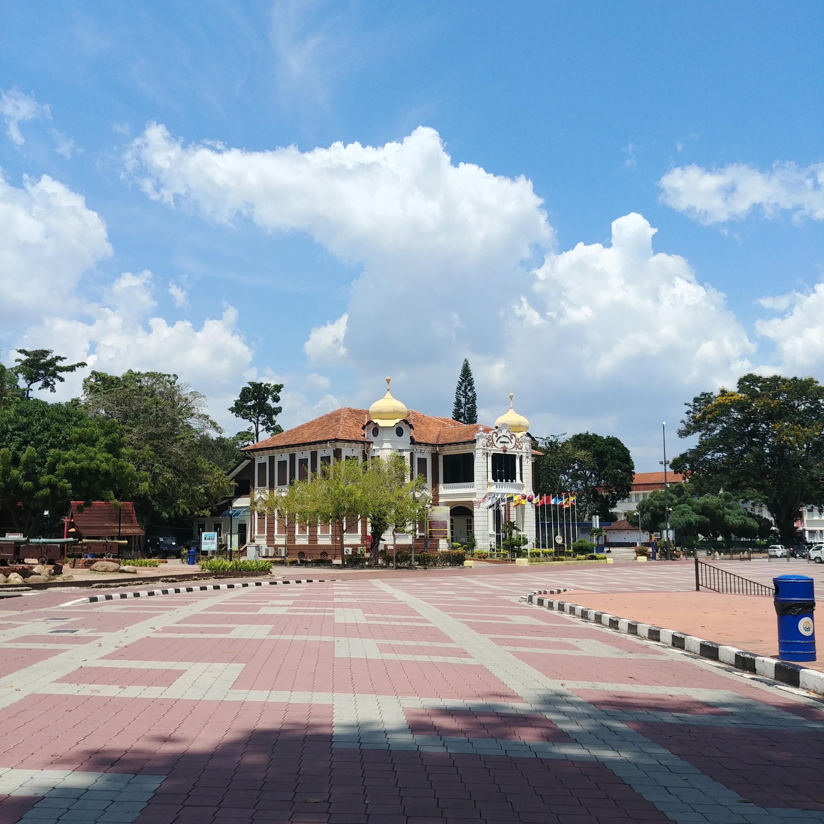 말라카 여행 묘비와 조각상이 있는 교회 유적지 세인트 폴 교회 Gereja St. Paul, Bukit Melaka
