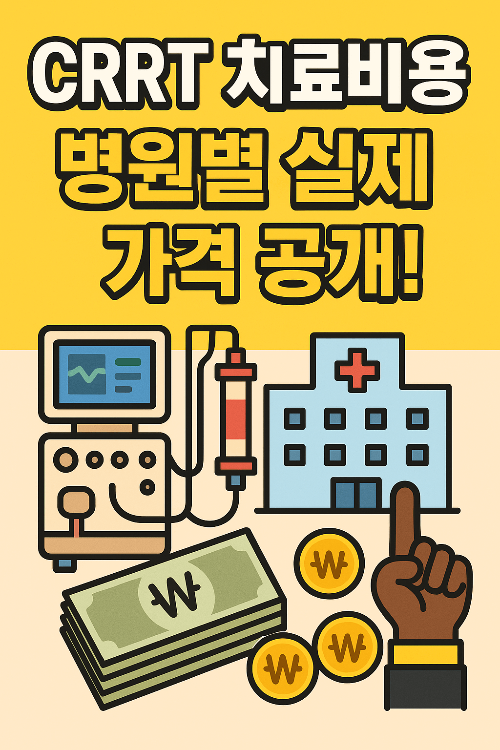 CRRT 치료 장비