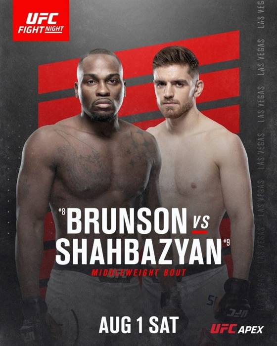  UFC Fight Night 브런슨 셰바지언 중계 인터넷 무료보기