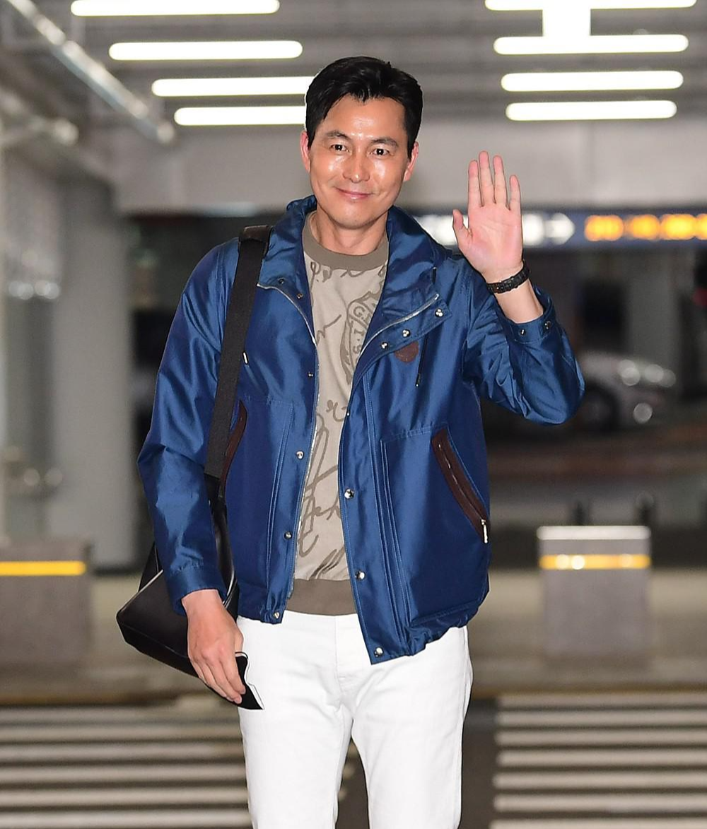  '칸 영화제'로 향하는 정우성..."이정재와 함께해 기쁘다"