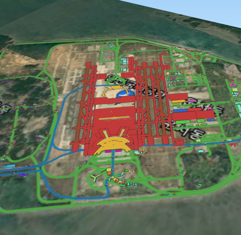  인천공항 3d 지도