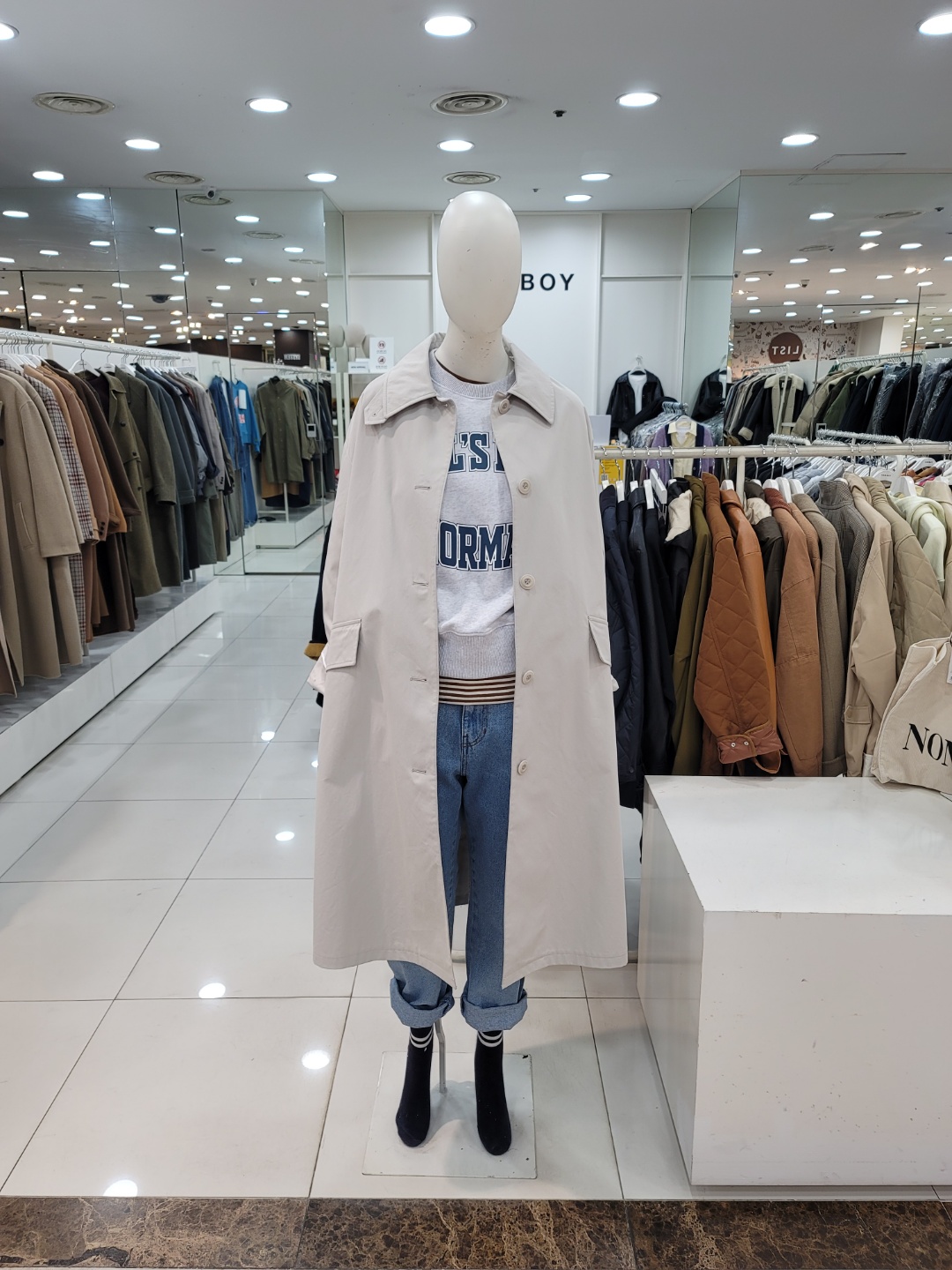 스튜디오톰보이 오버핏 맥코트 9192111531