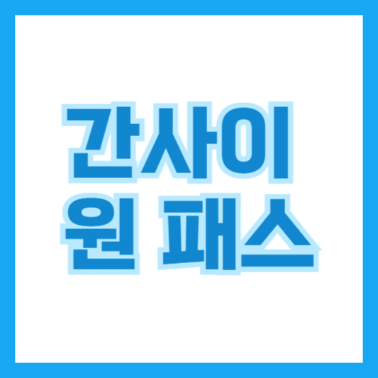 간사이 원 패스