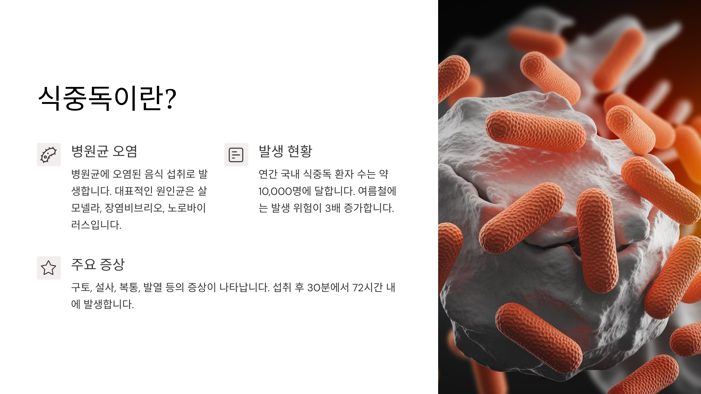 식중독이란