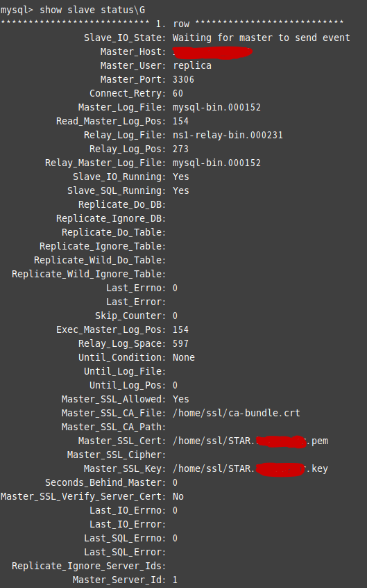 show slave status\G
