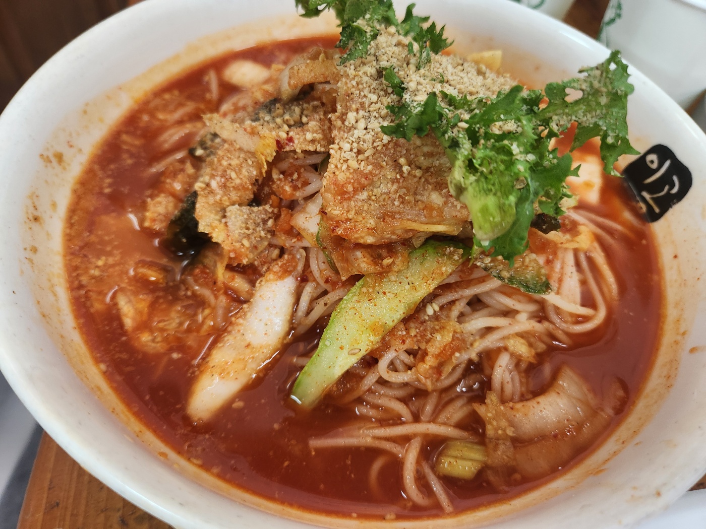 돈비빔국수 (저녁메뉴)