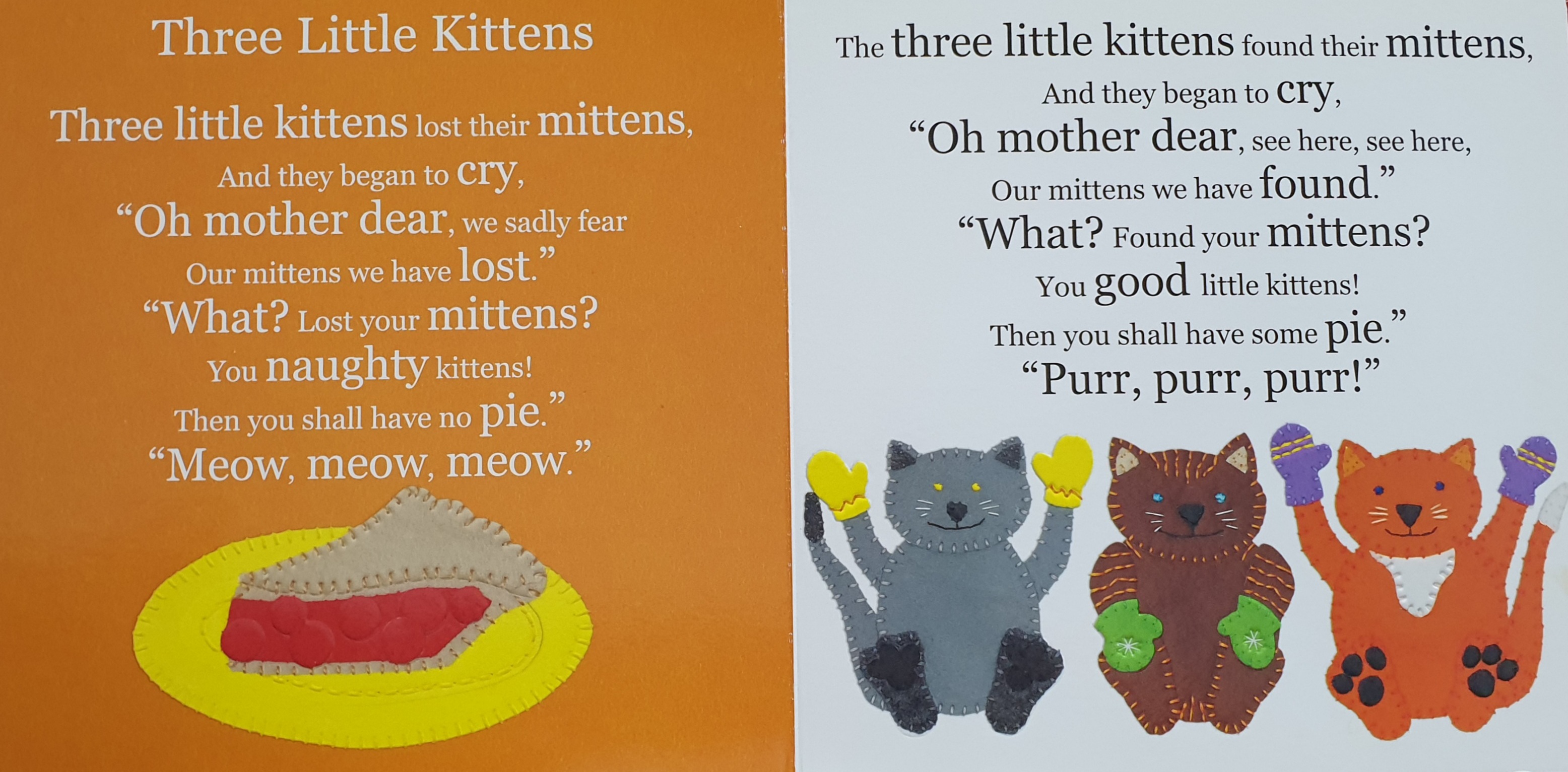  Three Little Kittens