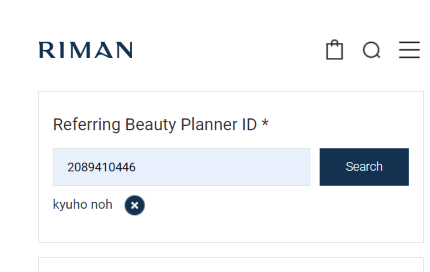 리만us referring beauty planner number 2089410446