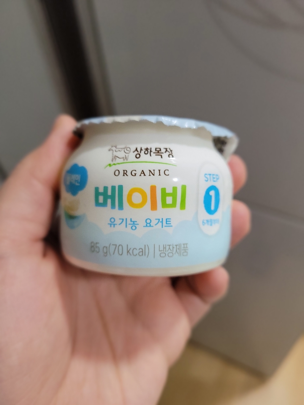 상하목장 베이비 유기농 요거트