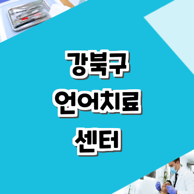 서울 강북구 언어치료