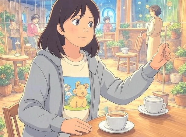 지브리풍 스타일 이미지