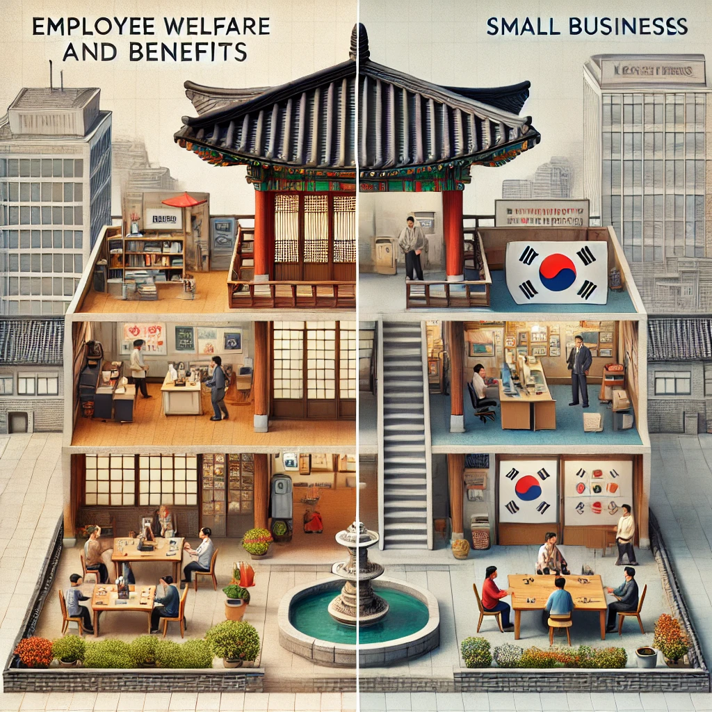 대기업과 중소기업의 복지 시스템 차별화