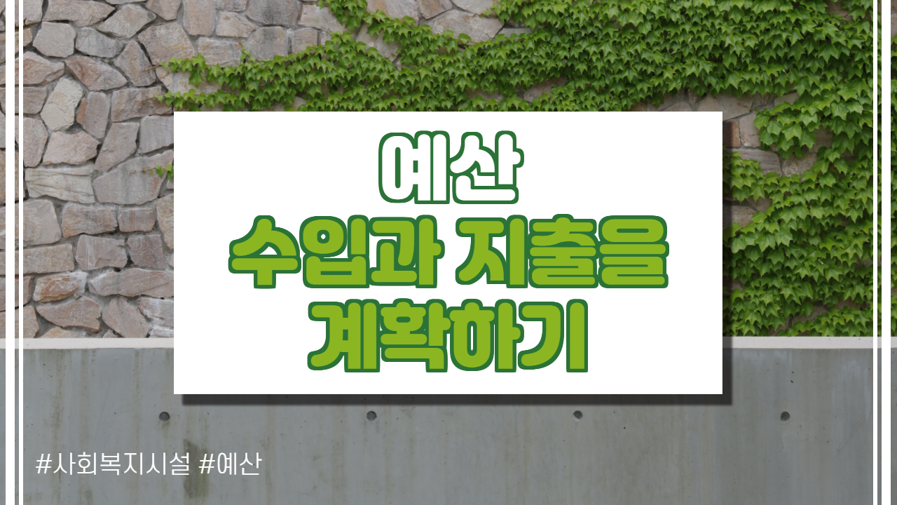  예산, 회계연도 수입과 지출을 미리 계산하여 계획하기