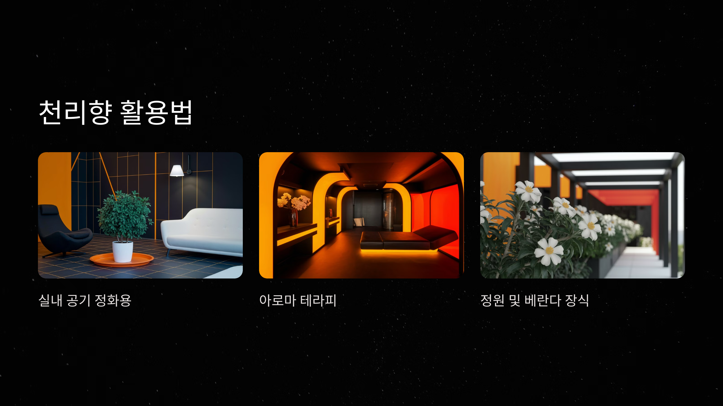 천리향 활용법