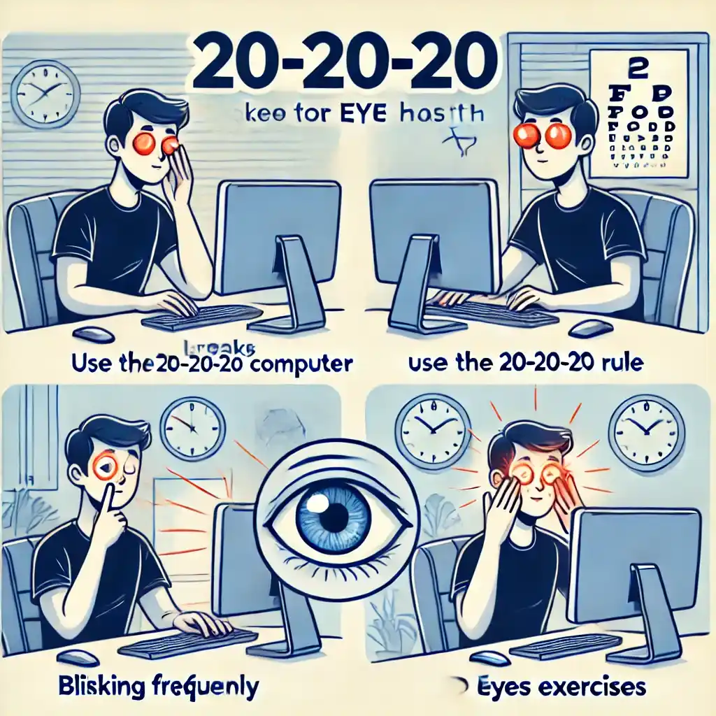 눈 건강에 좋은 생활 습관 개선