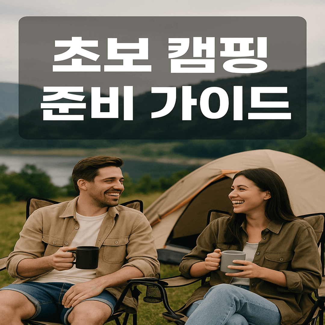 초보 캠핑 준비 가이드