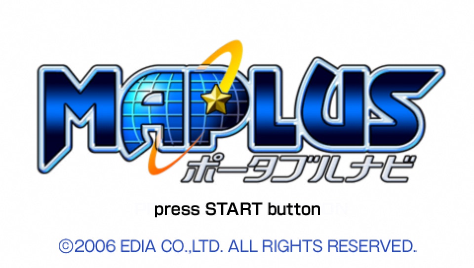 Maplus 포터블 네비 (PSP ISO FILE)