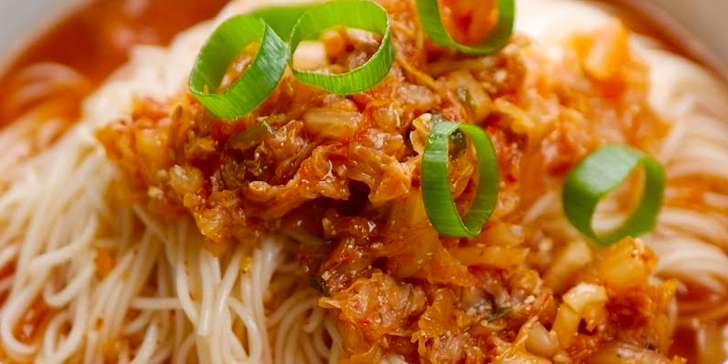 김치말이국수