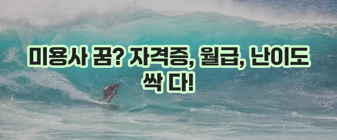 애견미용사 자격증 난이도 월급 강아지 미용 자격증 정보를 총정리해 드립니다!