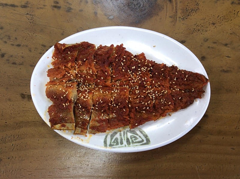  추운 겨울을 품은 맛, 황태구이(Grilled Dried Pollack)
